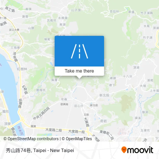 秀山路74巷 map