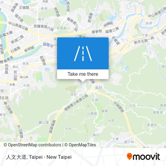 人文大道地圖