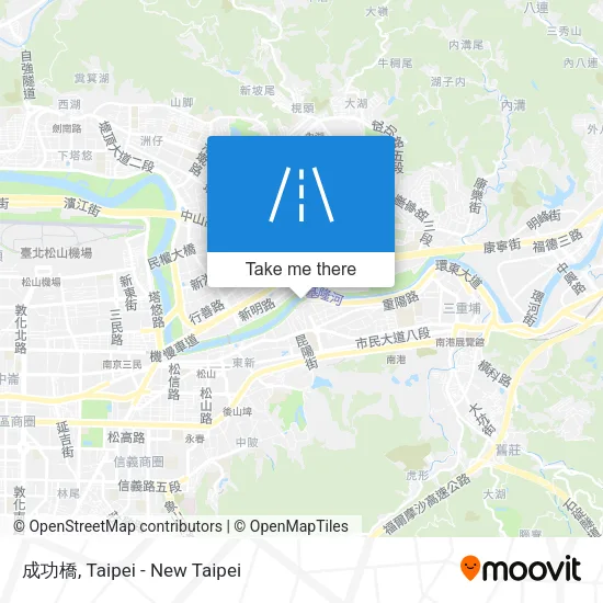成功橋 map
