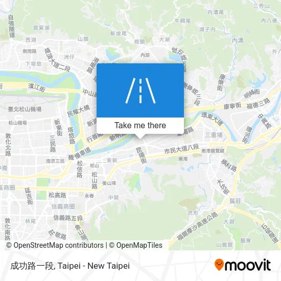 成功路一段地圖