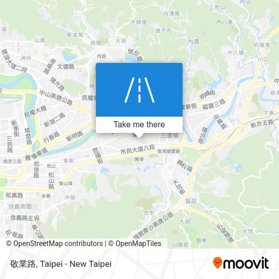 敬業路 map