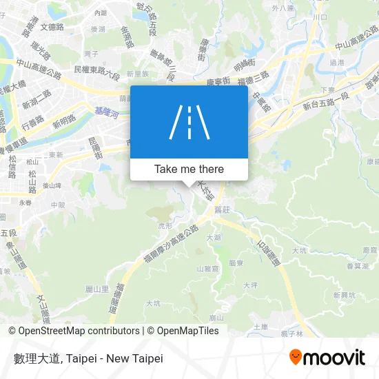 數理大道 map