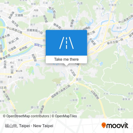 福山街 map