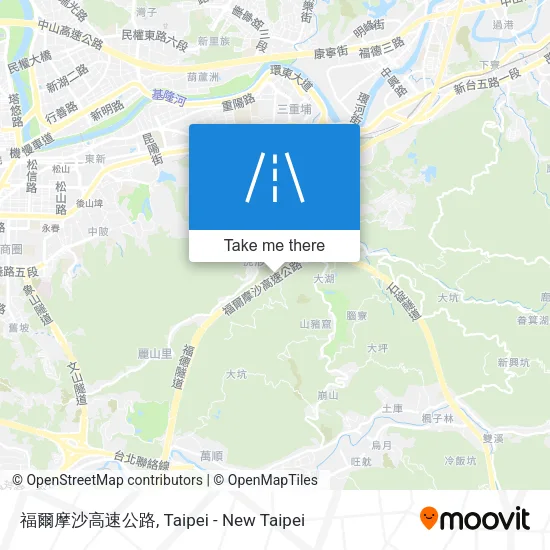 福爾摩沙高速公路 map