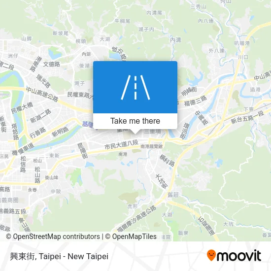 興東街 map