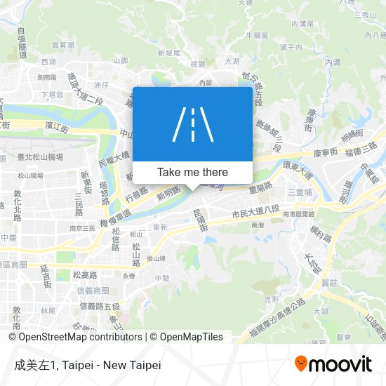 成美左1地圖