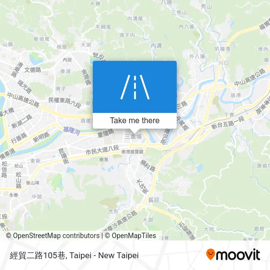經貿二路105巷 map