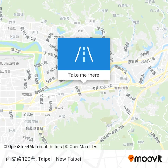 向陽路120巷 map