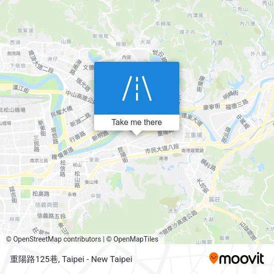 重陽路125巷 map