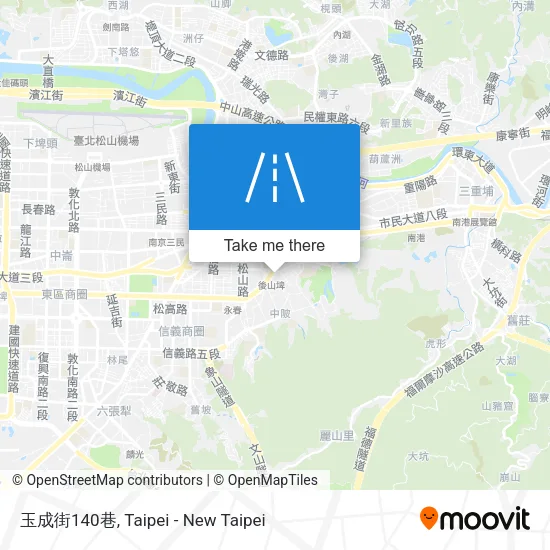 玉成街140巷地圖