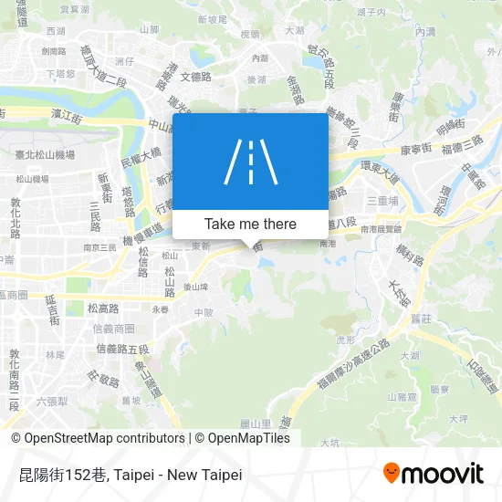 昆陽街152巷地圖