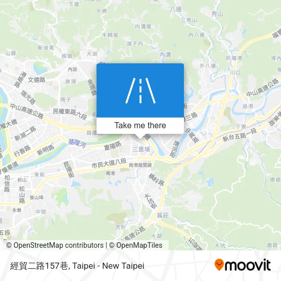 經貿二路157巷 map