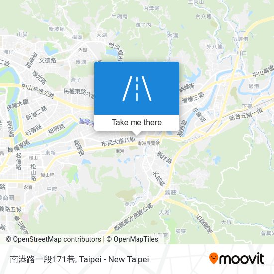 南港路一段171巷 map