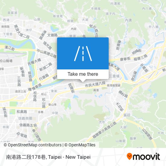 南港路二段178巷 map