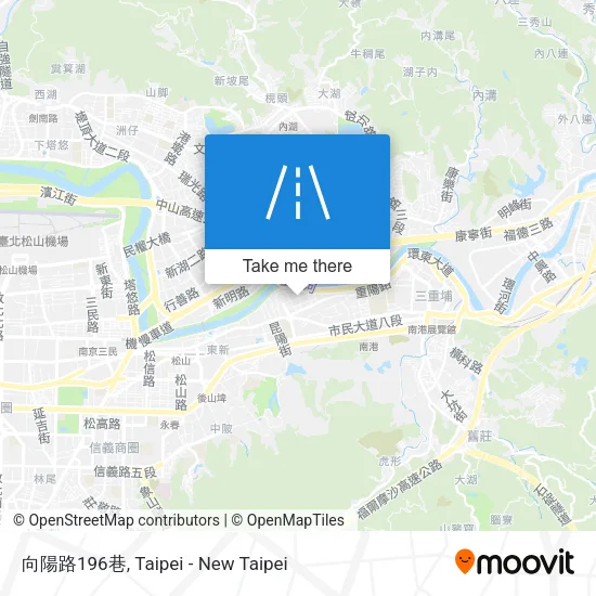 向陽路196巷 map