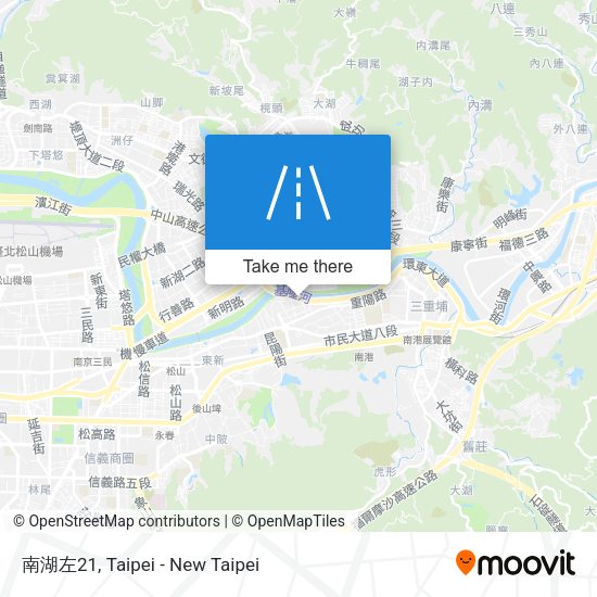 南湖左21地圖