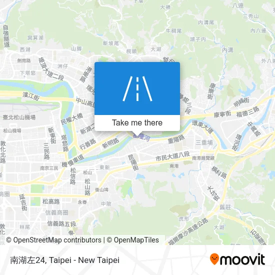 南湖左24 map