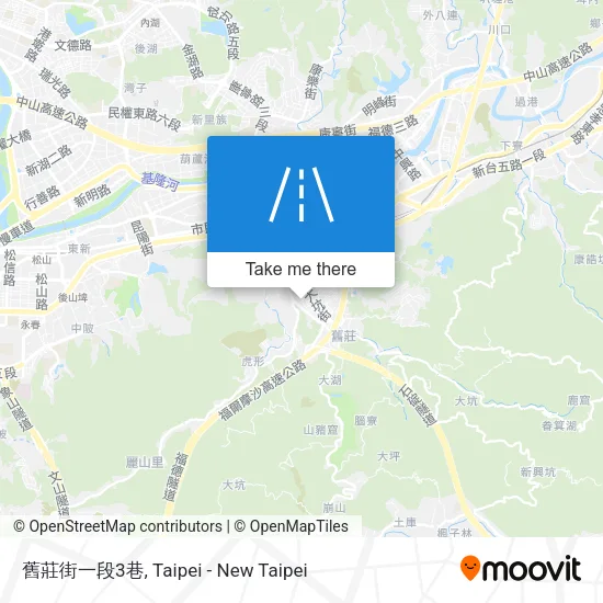 舊莊街一段3巷地圖