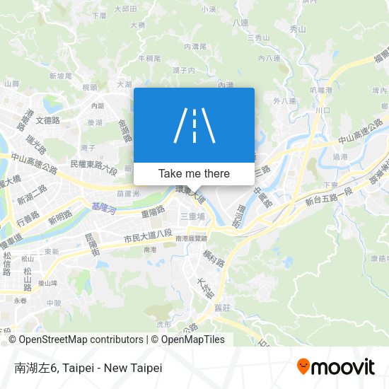 南湖左6地圖