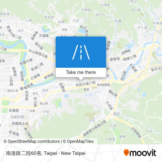 南港路二段60巷 map