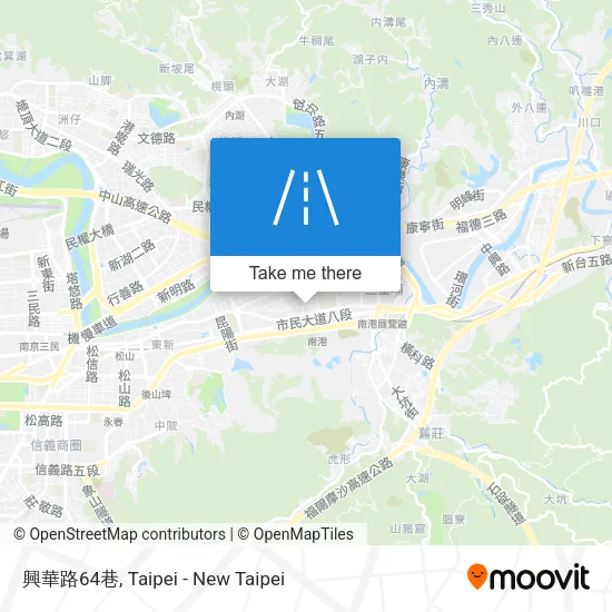 興華路64巷地圖