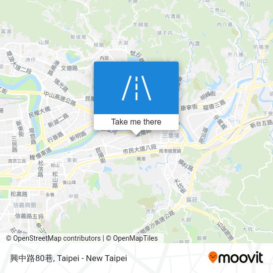 興中路80巷地圖