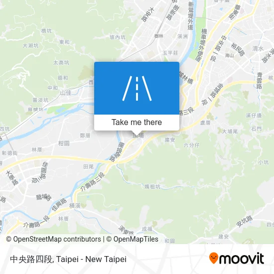 中央路四段地圖