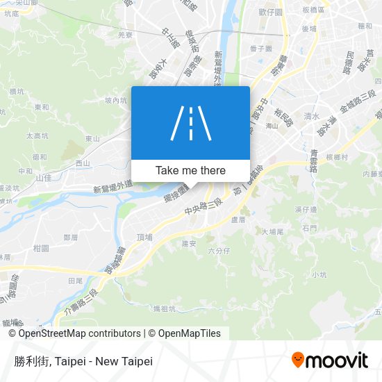 勝利街 map