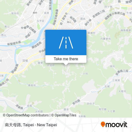 南天母路 map