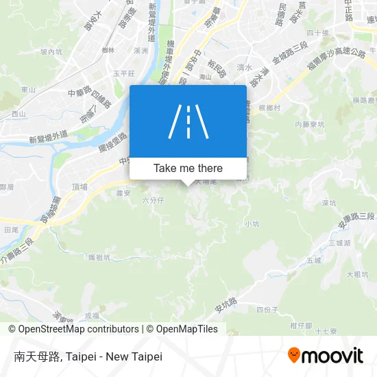 南天母路 map