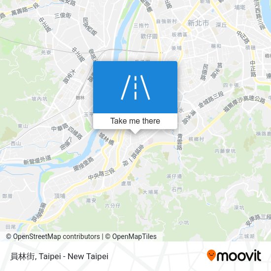 員林街 map