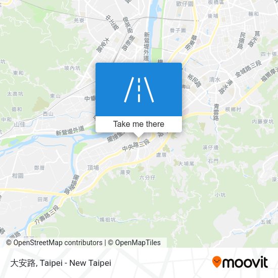 大安路 map
