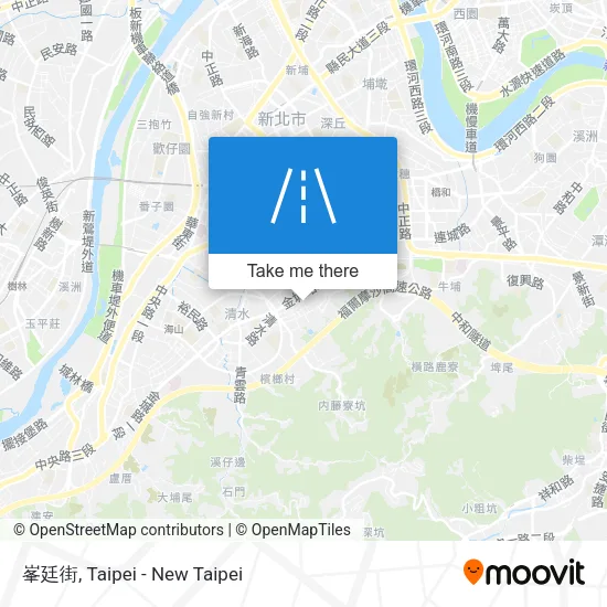 峯廷街 map