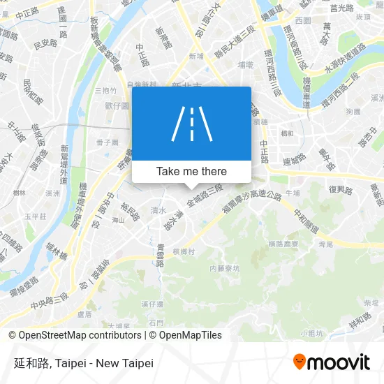 延和路 map
