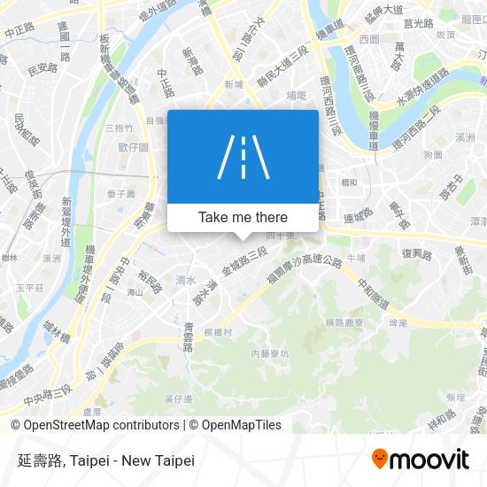 延壽路地圖