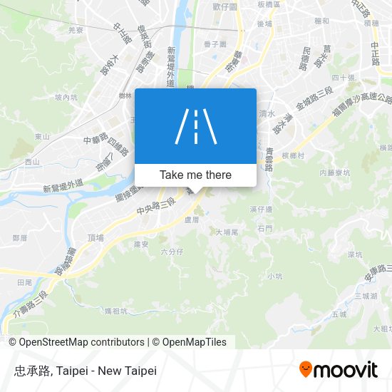 忠承路 map