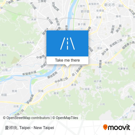 慶祥街 map