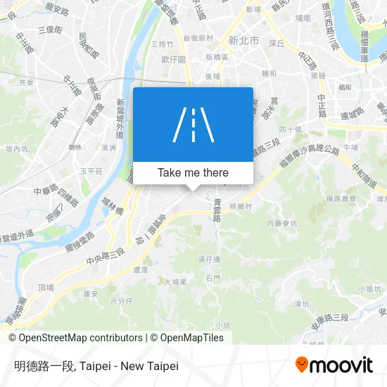 明德路一段 map