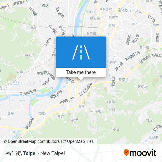 福仁街 map