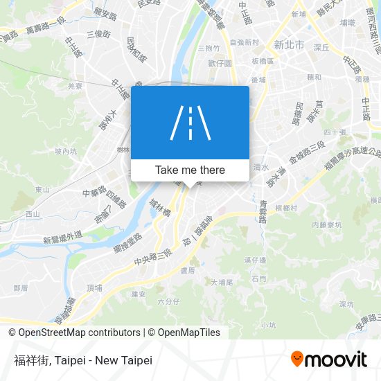 福祥街地圖
