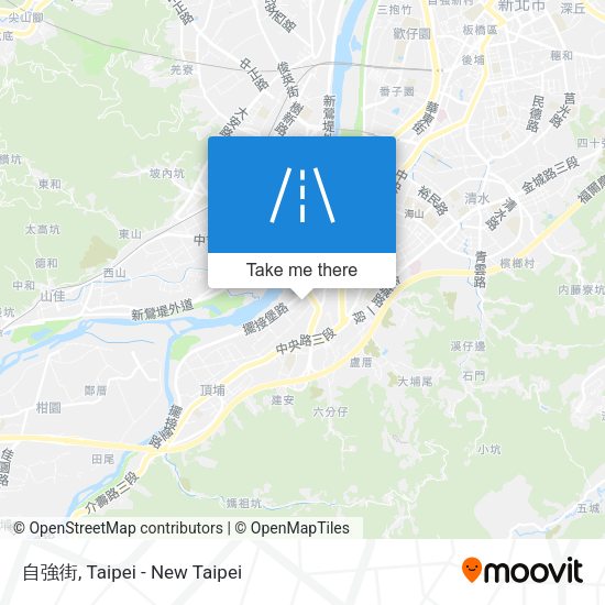 自強街 map