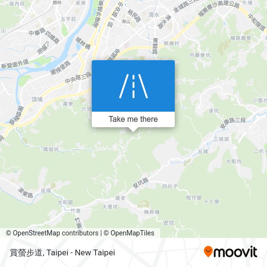 賞螢步道 map