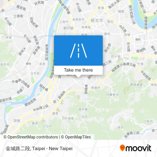 金城路二段地圖