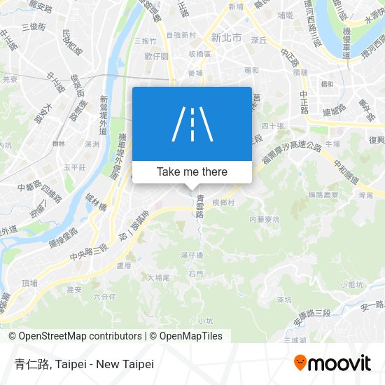 青仁路 map