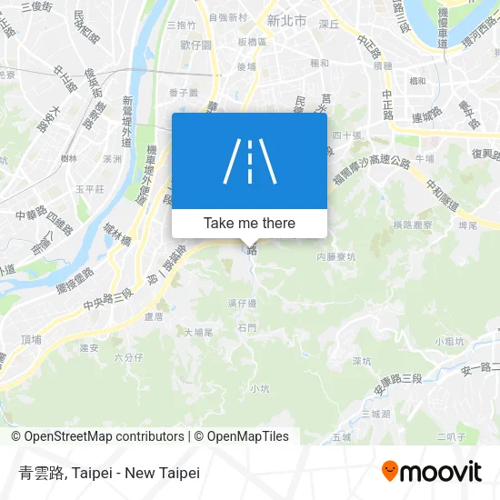 青雲路地圖