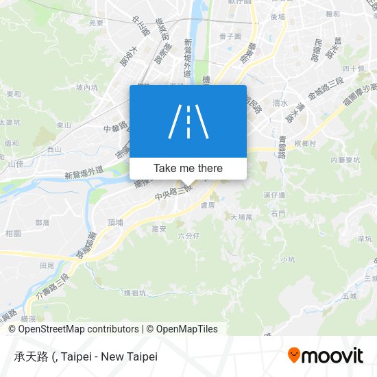 承天路地圖