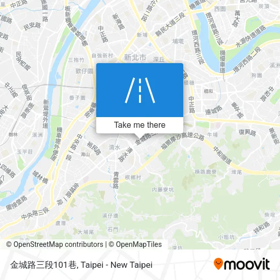 金城路三段101巷 map