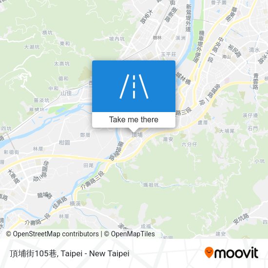 頂埔街105巷地圖
