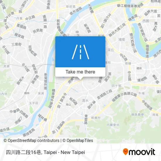 四川路二段16巷地圖