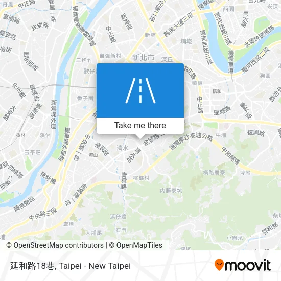 延和路18巷地圖